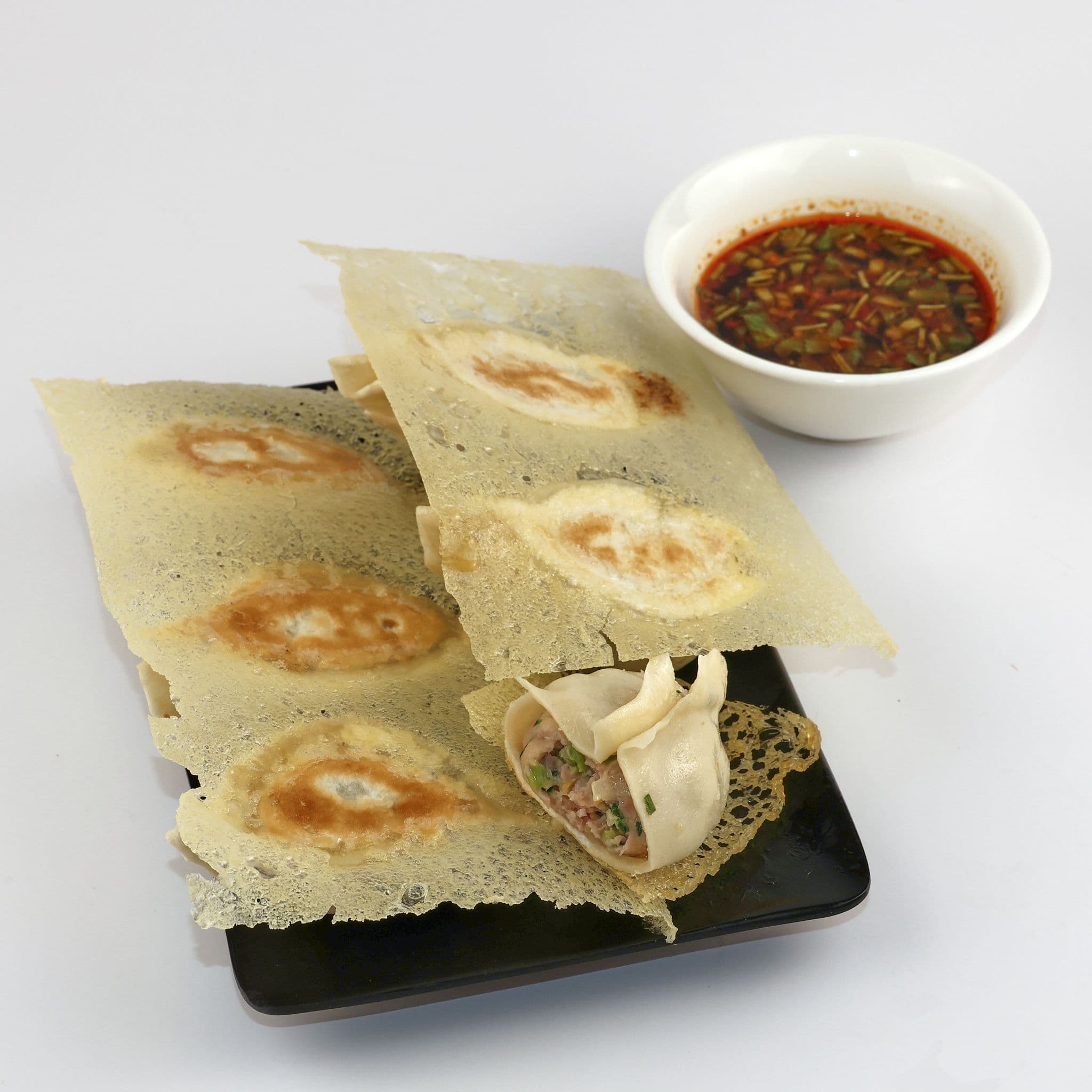 Pan-fried Pork & Chive Dumplings