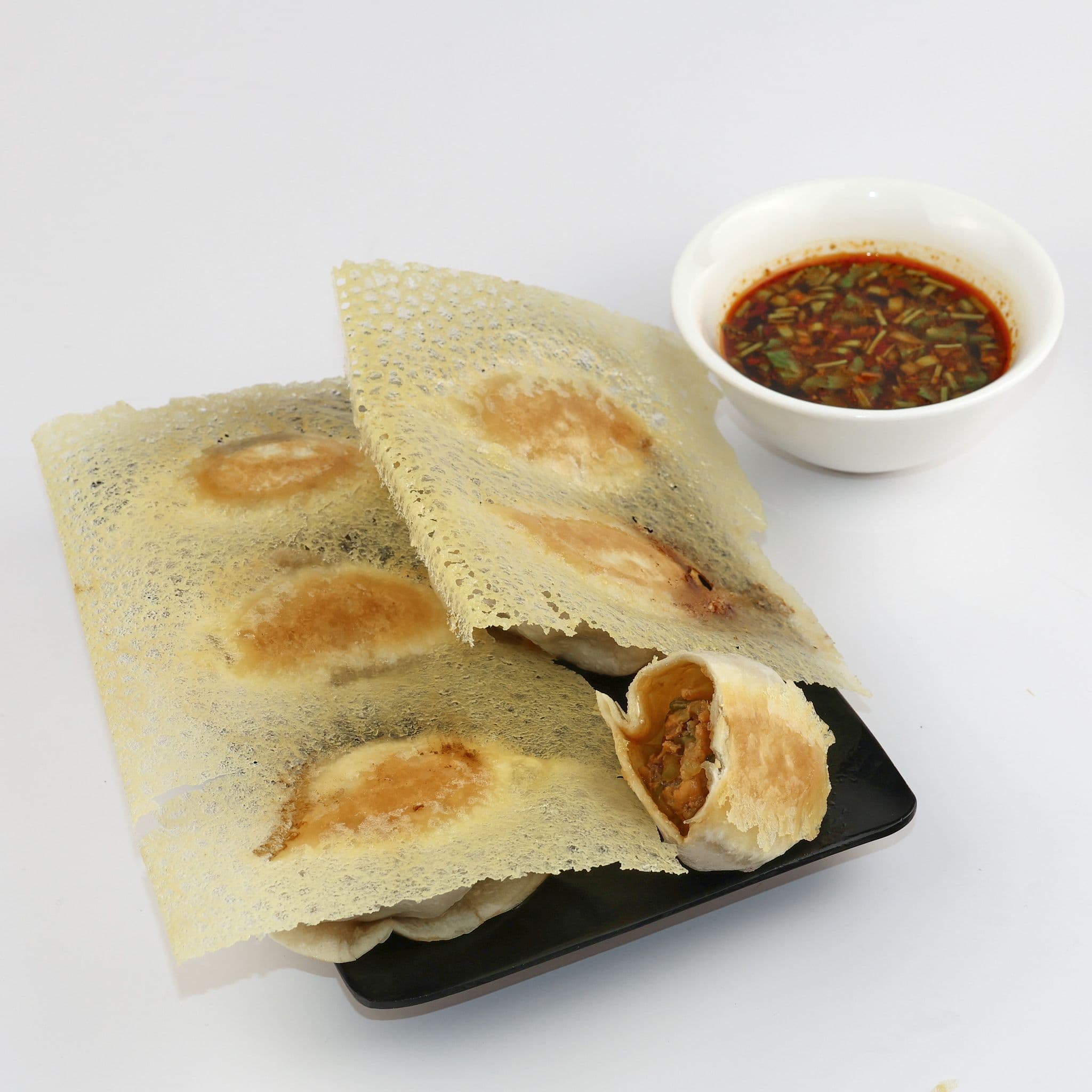Pan-fried Beef & Celery Dumplings