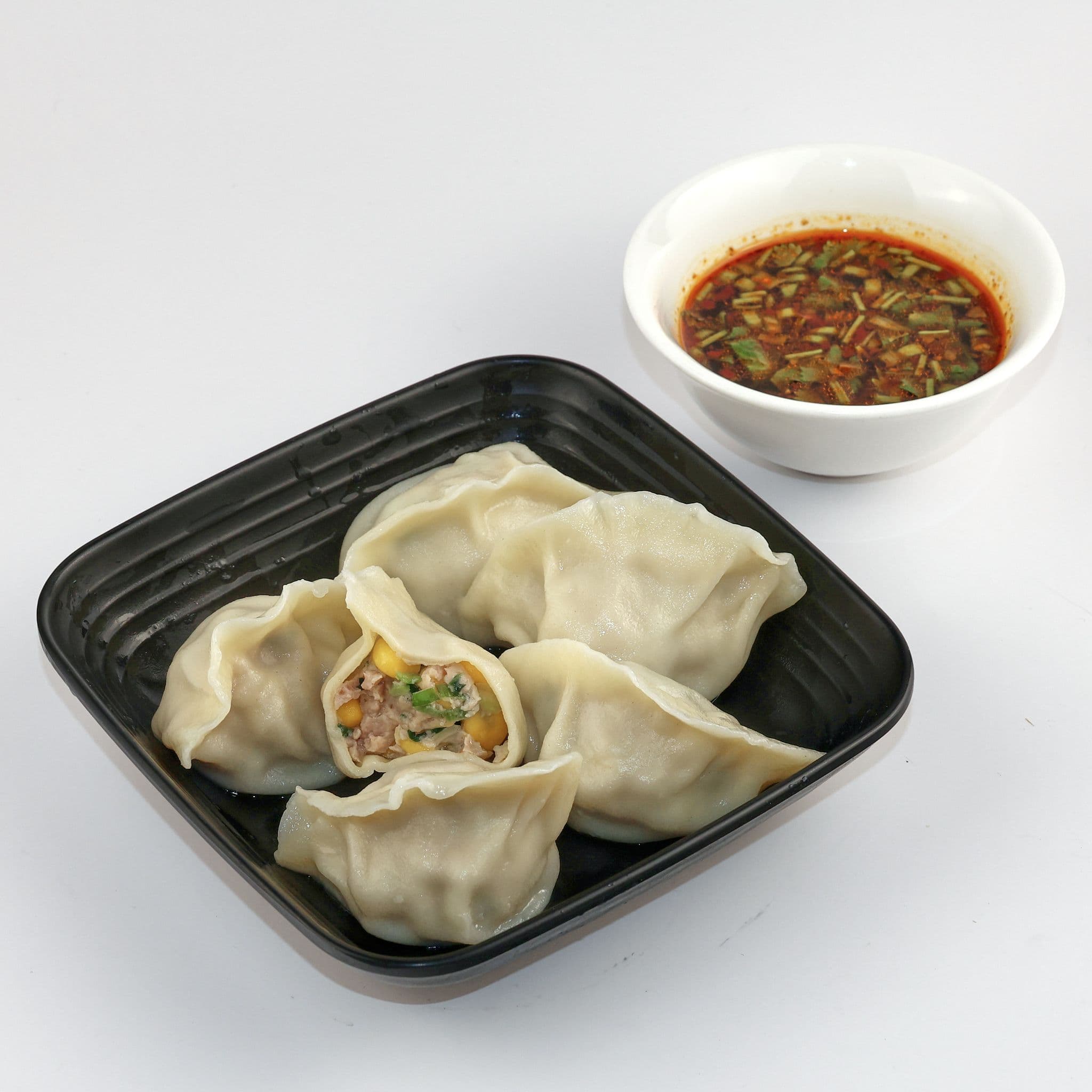 Chicken & Corn Dumplings